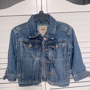 Toddler jean jacket